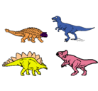 Dibujo Dinosaurios de tierra pintado por MALENABABU