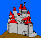 Dibujo Castillo medieval pintado por Miguelito21