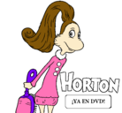 Dibujo Horton - Sally O'Maley pintado por p44u11t11o