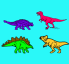 Dibujo Dinosaurios de tierra pintado por dinosaurio_4
