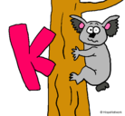 Dibujo Koala pintado por erika123