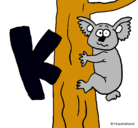 Dibujo Koala pintado por ijijijijijijiji