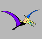 Dibujo Pterodáctilo pintado por sohan