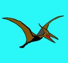 Dibujo Pterodáctilo pintado por alvarornbdfdidy