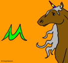 Dibujo Unicornio pintado por sssssssasssas
