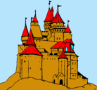 Dibujo Castillo medieval pintado por daniel34