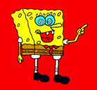 Dibujo Bob Esponja pintado por eluen