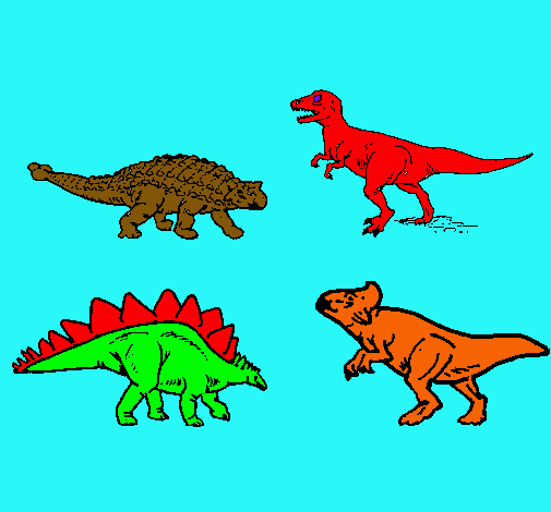 Dibujo Dinosaurios de tierra pintado por hilia-andy