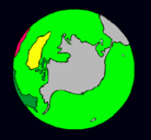 Dibujo Planeta Tierra pintado por 6525656