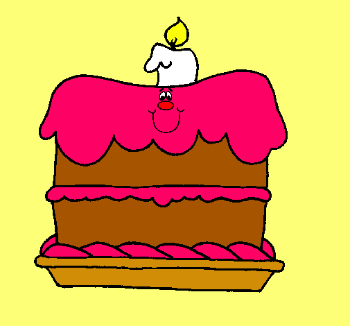 Pastel de cumpleaños