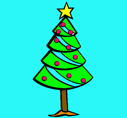 Dibujo Árbol de navidad II pintado por hilia-andy