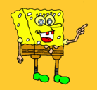 Dibujo Bob Esponja pintado por nahia