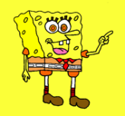 Dibujo Bob Esponja pintado por legui