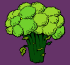 Dibujo Brócoli pintado por yosielys