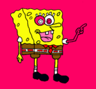 Dibujo Bob Esponja pintado por jonathan