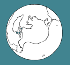 Dibujo Planeta Tierra pintado por diliacdOJ 
