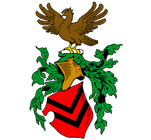 Escudo de armas y aguila 