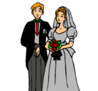 Dibujo Marido y mujer III pintado por tiago