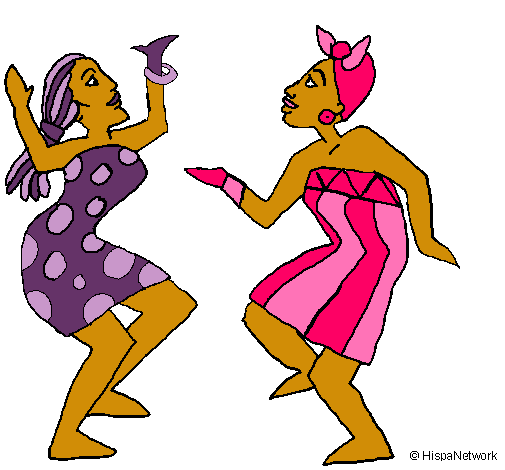 Mujeres bailando