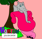 Dibujo Horton pintado por milimili