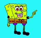 Dibujo Bob Esponja pintado por iiiiiiiiiiio