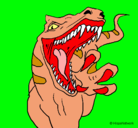 Dibujo Velociraptor II pintado por oiuytrewq