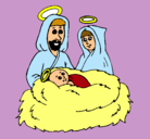 Dibujo Natividad pintado por Andrea1212