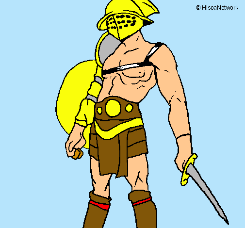 Dibujo Gladiador pintado por FraNcoXXXX