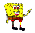 Dibujo Bob Esponja pintado por lady