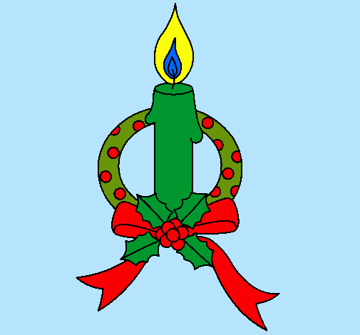 Vela de navidad III