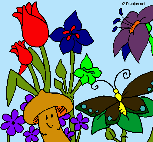 Dibujo de Fauna y flora pintado por Primabera en  el día  03-12-10 a las 03:12:50. Imprime, pinta o colorea tus propios dibujos!