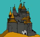 Dibujo Castillo medieval pintado por GOKU