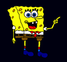 Dibujo Bob Esponja pintado por Harold