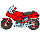 Dibujo Motocicleta pintado por susanita73