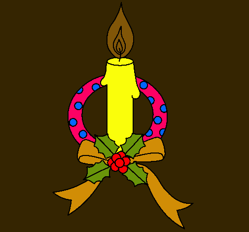 Vela de navidad III