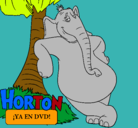 Dibujo Horton pintado por pipe