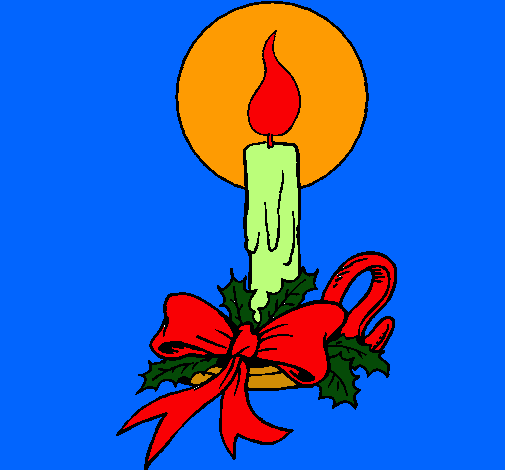 Vela de navidad