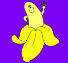 Dibujo Banana pintado por valecristii 