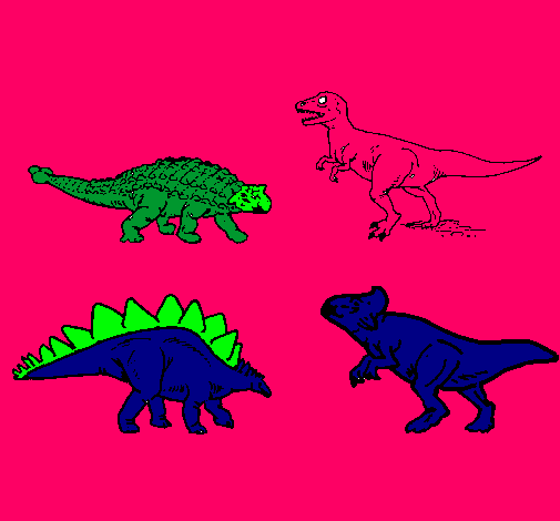 Dinosaurios de tierra