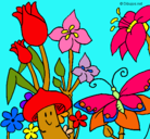 Dibujo Fauna y flora pintado por catax