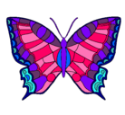 Dibujo Mariposa pintado por lindapop
