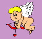 Dibujo Cupido pintado por LAMOLI 