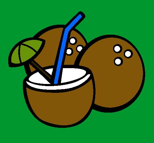 Cóctel de coco