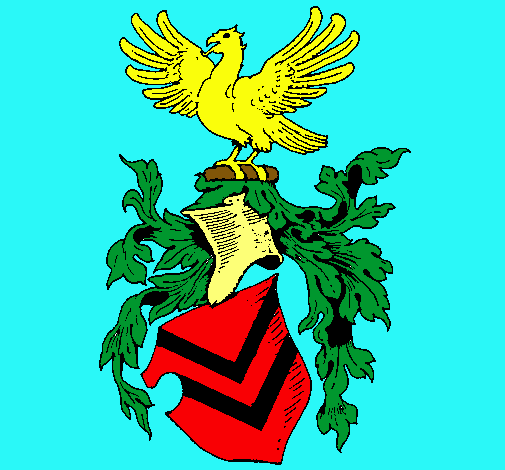 Escudo de armas y aguila 