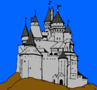 Dibujo Castillo medieval pintado por Iker1306