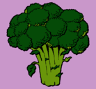 Dibujo Brócoli pintado por mccccccc