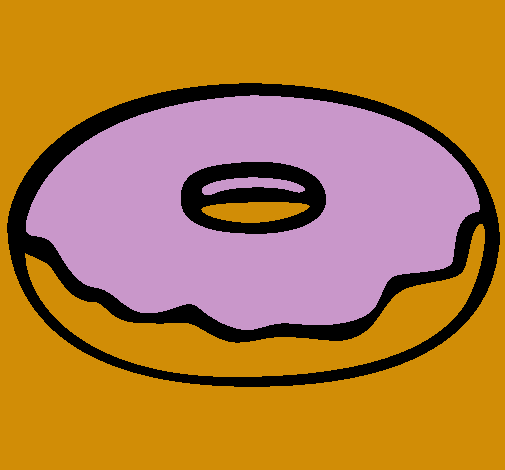 Dibujo Donuts pintado por julio_