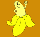 Dibujo Banana pintado por gimareres