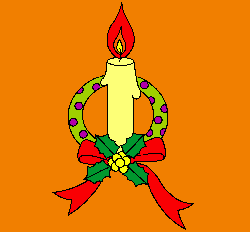 Vela de navidad III