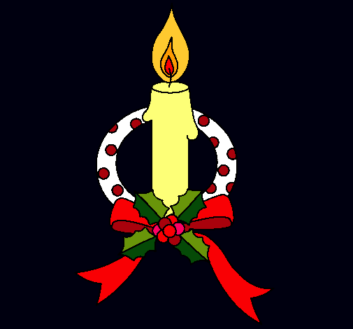 Vela de navidad III